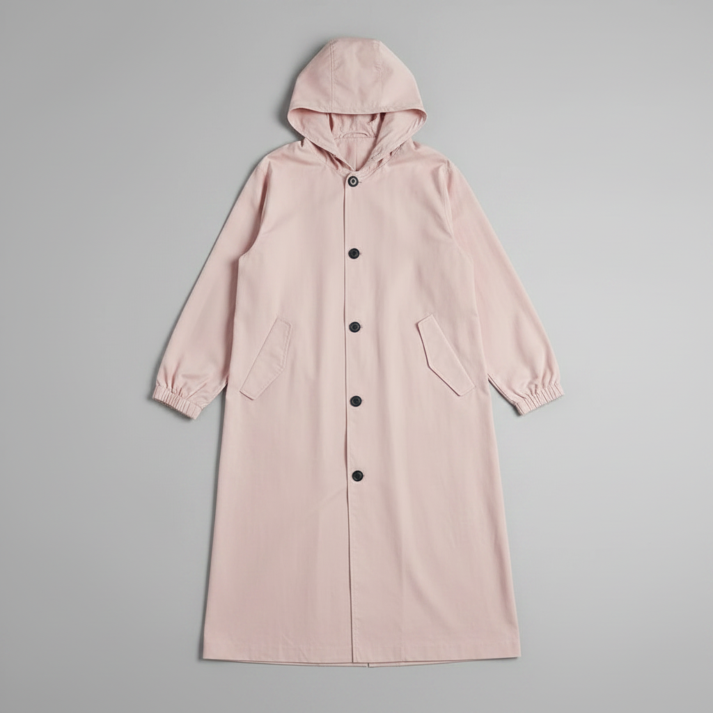 Elegant Long Trench Coat | Women's Winter Coat