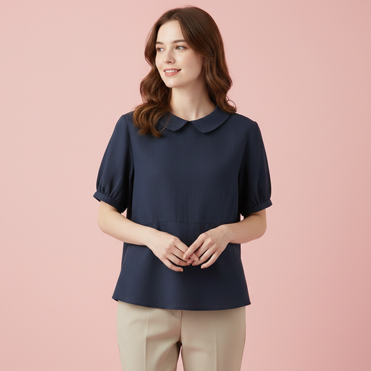 Women's Collared Blouse | Casual Chic Top