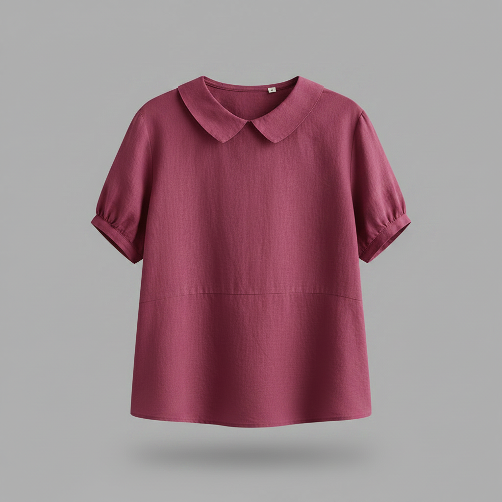 Women's Collared Blouse | Casual Chic Top