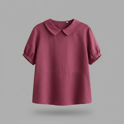 Women's Collared Blouse | Casual Chic Top