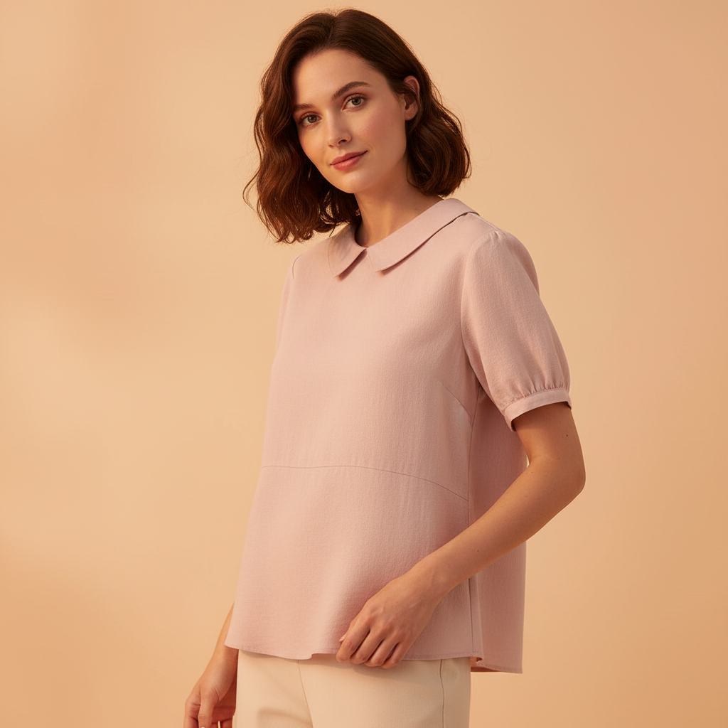 Women's Collared Blouse | Casual Chic Top