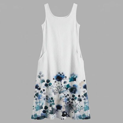 Floral Midi Dress | Women's Summer Dresses A-Line