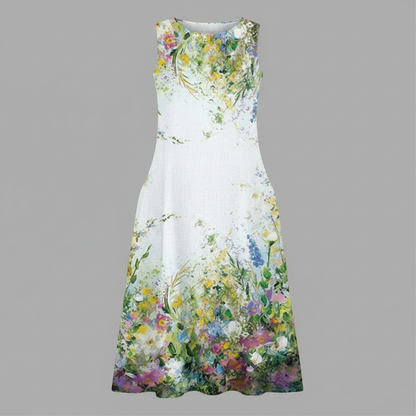 Floral Midi Dress | Women's Summer Dresses A-Line