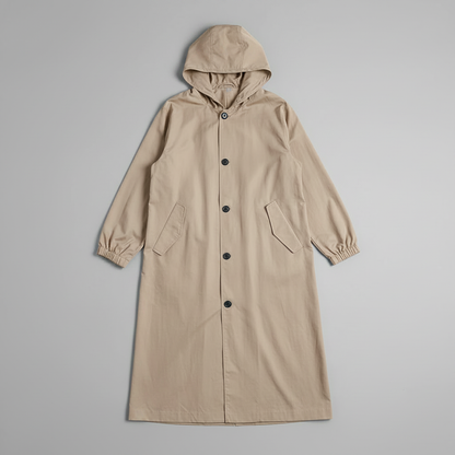 Elegant Long Trench Coat | Women's Winter Coat
