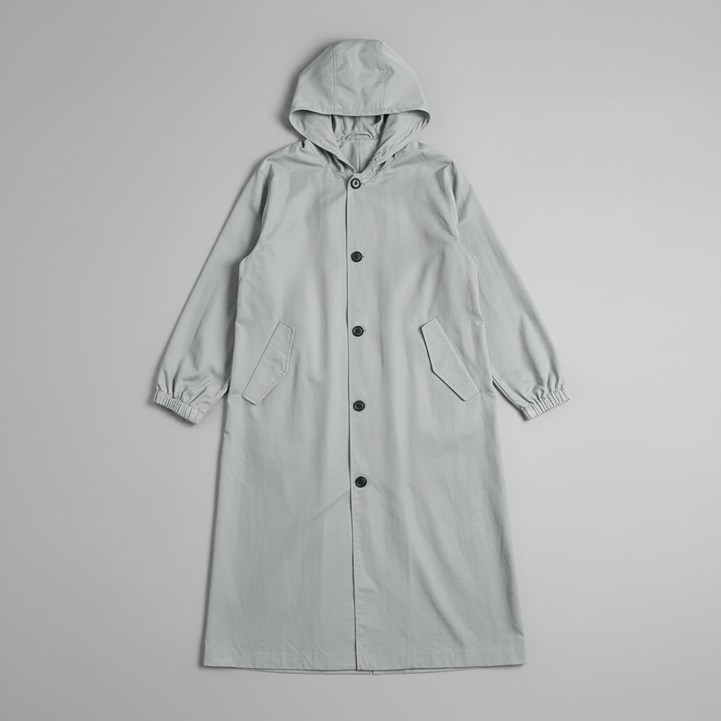 Elegant Long Trench Coat | Women's Winter Coat