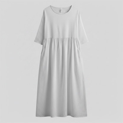 Loose Fit Summer Midi Dress | Women's Casual Dresses