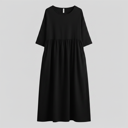 Loose Fit Summer Midi Dress | Women's Casual Dresses