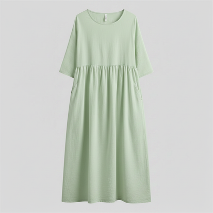 Loose Fit Summer Midi Dress | Women's Casual Dresses