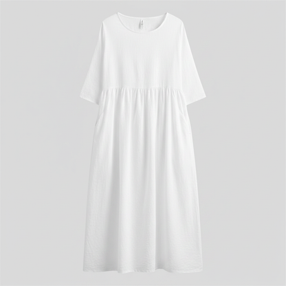 Loose Fit Summer Midi Dress | Women's Casual Dresses