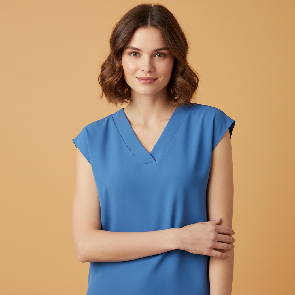 V-Neck Summer Blouse | Women's Blouse for Everyday Wear