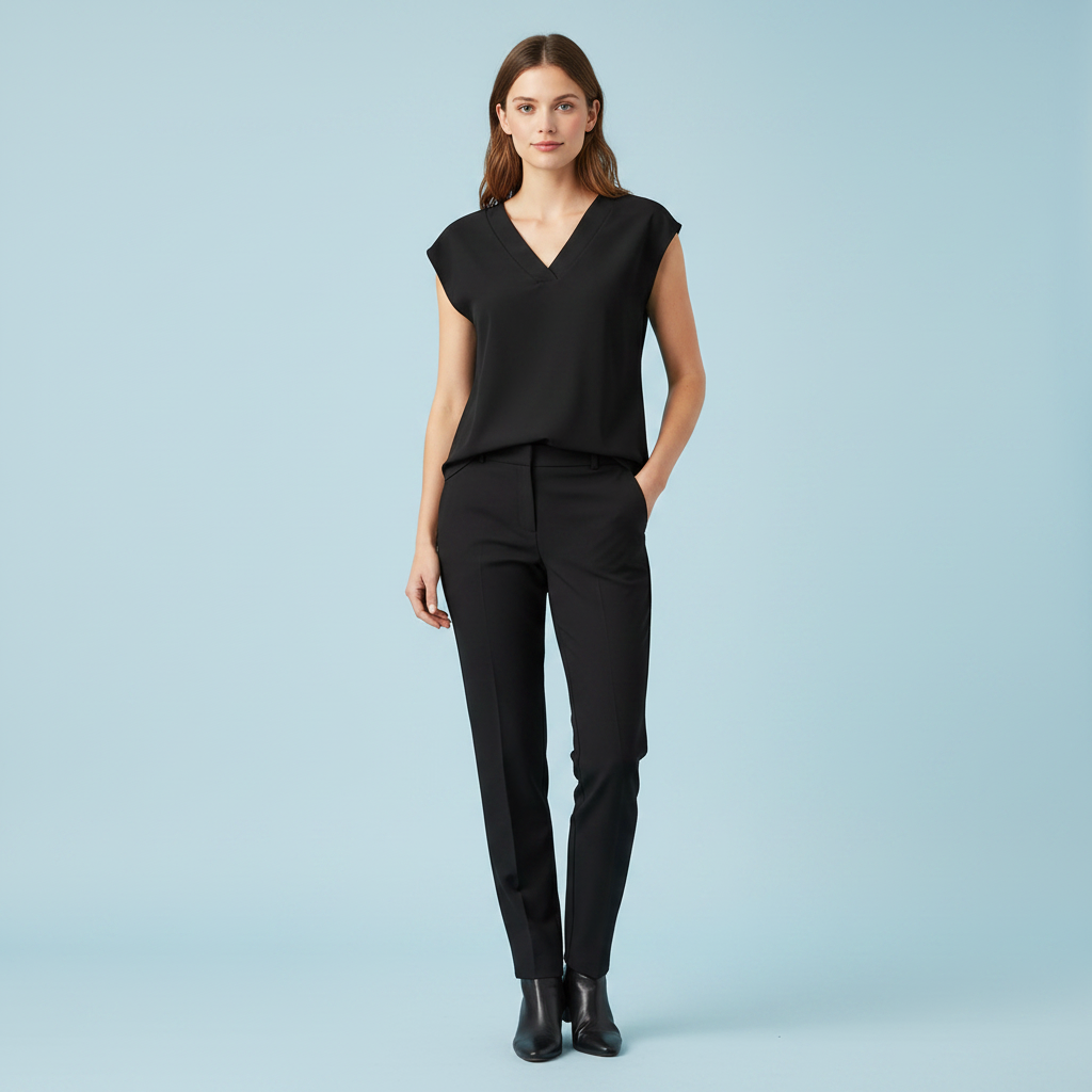 V-Neck Summer Blouse | Women's Blouse for Everyday Wear