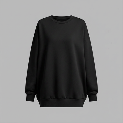 Women's Oversized Crew Neck Sweatshirt | Casual Sweatshirt