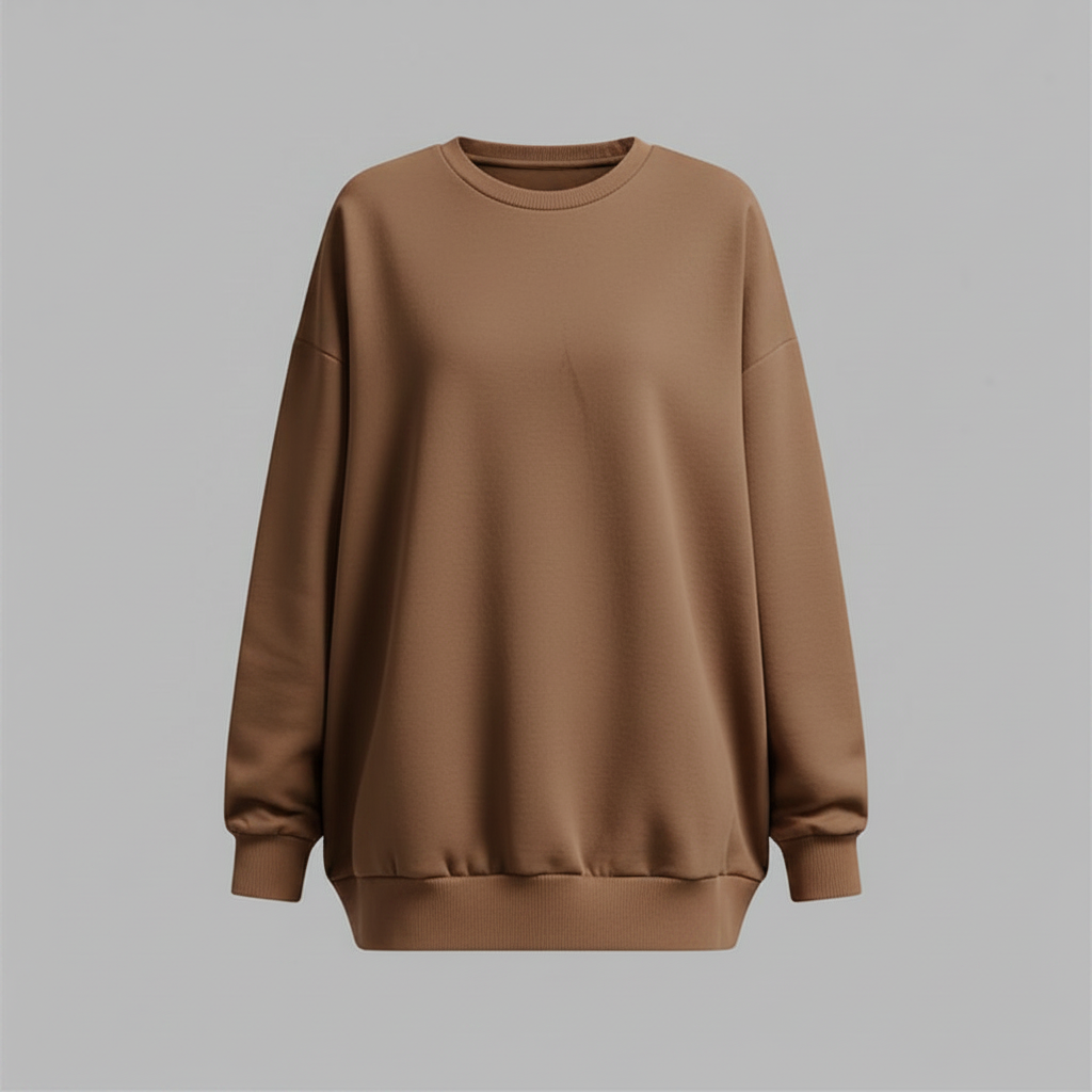 Women's Oversized Crew Neck Sweatshirt | Casual Sweatshirt