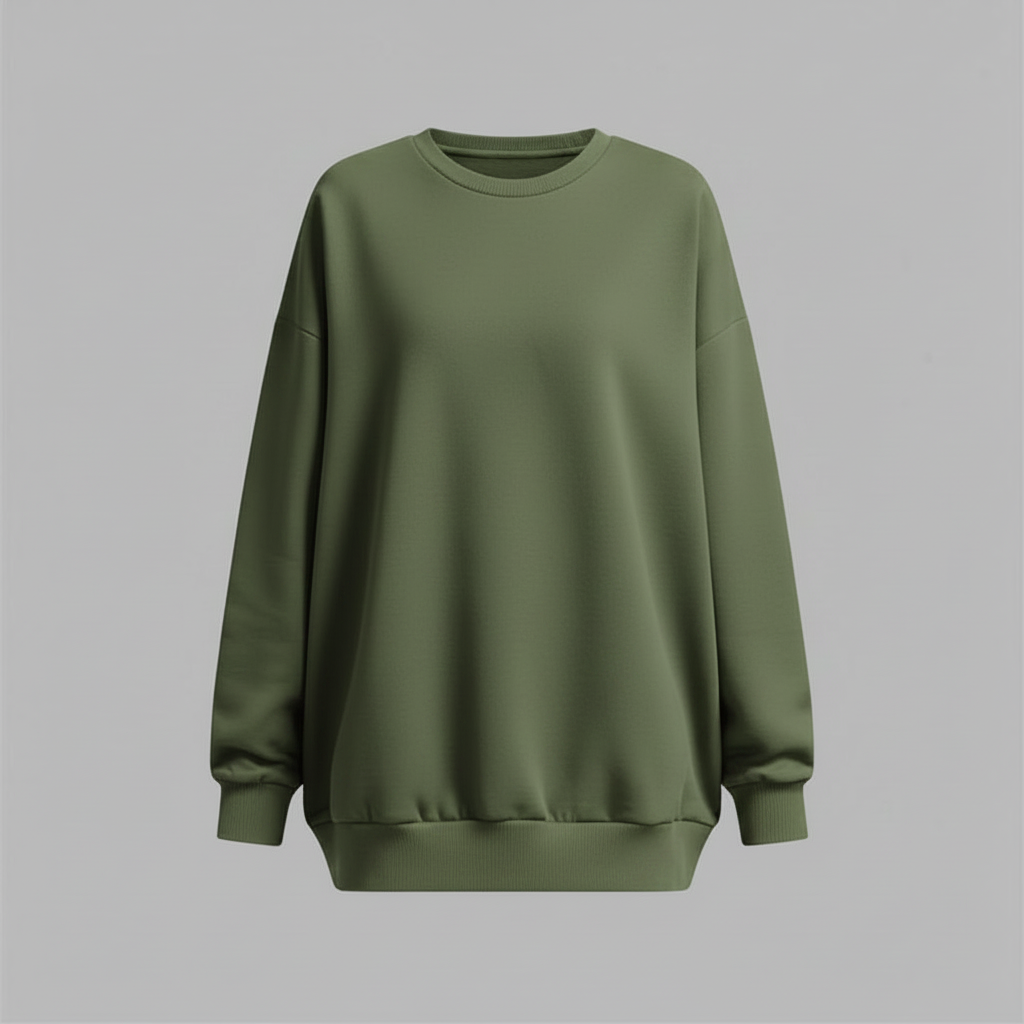 Women's Oversized Crew Neck Sweatshirt | Casual Sweatshirt