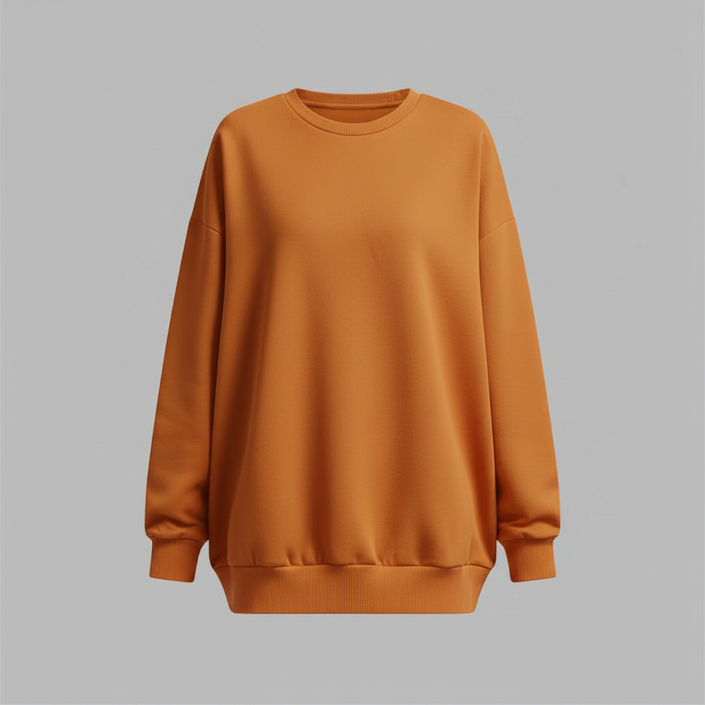 Women's Oversized Crew Neck Sweatshirt | Casual Sweatshirt