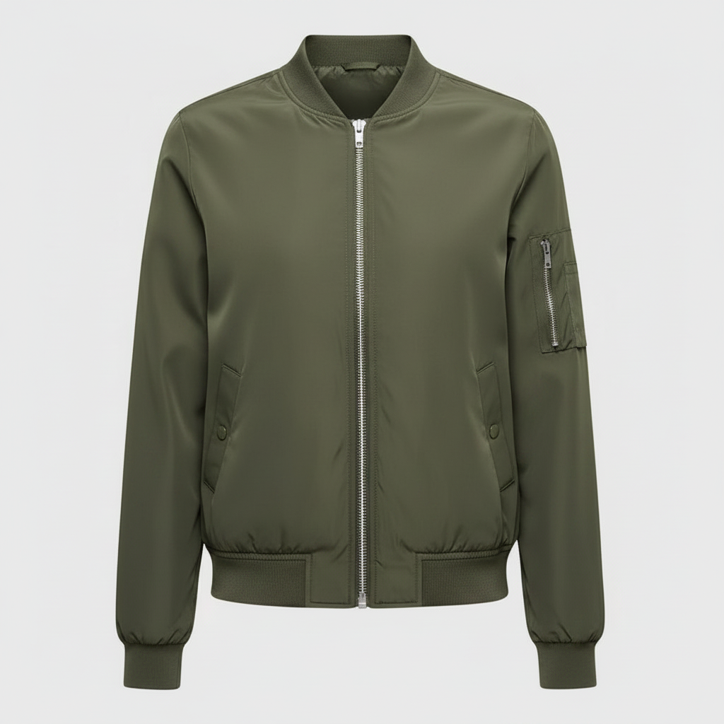 Women's Short Bomber Jacket | Stylish Women's Jacket