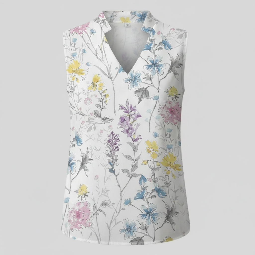 Women's V-Neck Tank Top | Summer Casual Wear